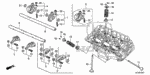 14610R70A02 - Engine: ARM ASSY., IN. ROCKER for Honda Image