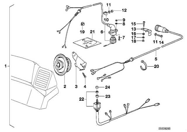7119900327 - : Cap Nut - M5 for BMW-Motorrad Image