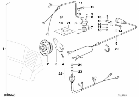 Loudspeaker for 1996 BMW-Motorrad K 1100 LT #0