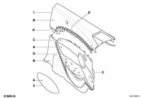 Door Trim Panels / Lateral Trim Panels for 2005 BMW 645Ci #0