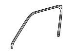 4657211000 - Body: Upper Weather-strip for Mercedes-Benz Image