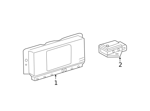 Electrical Components for 2011 Mercedes-Benz SL 550 #3