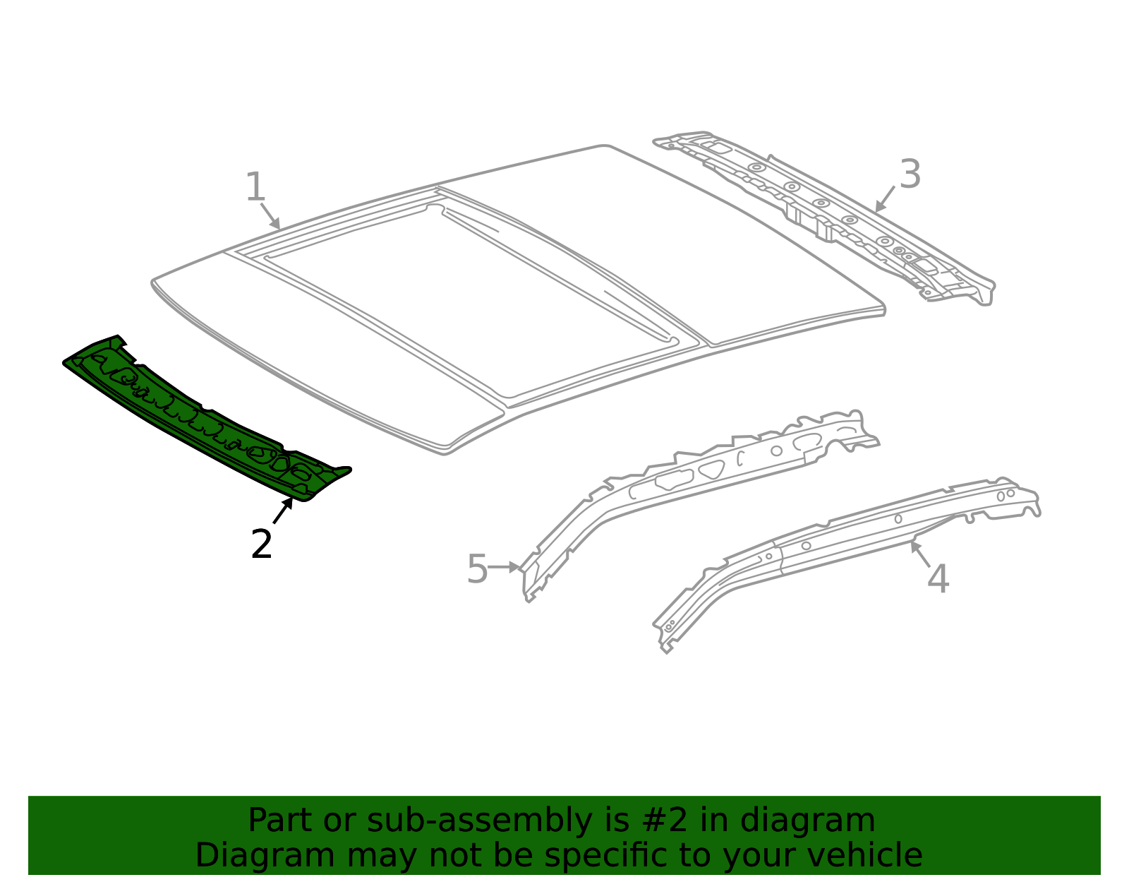Roof Header Panel - Structural OEM Fitment | AutoNation Parts