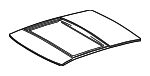 6323321020 - Body: Roof Panel for Toyota Image