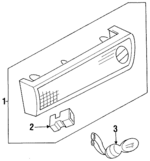 5976023 - Electrical: Backup Lamp Assembly for GM Image