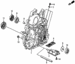 90471580000 - Transmission - Automatic: GASKET (8MM) for Honda Image
