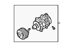 926002Y01C - HVAC: Compressor Assembly for Nissan Image