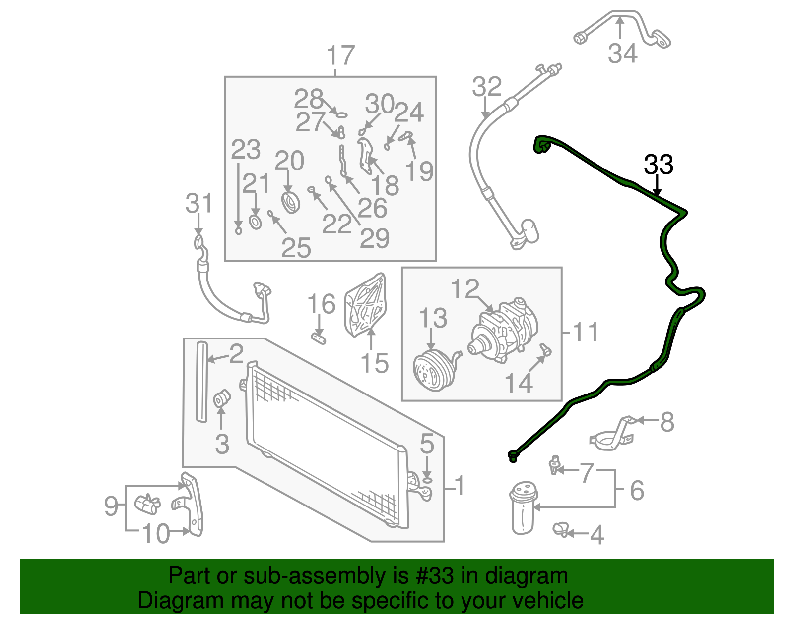 Cooler Pipe - Nissan (92440-2Y900)