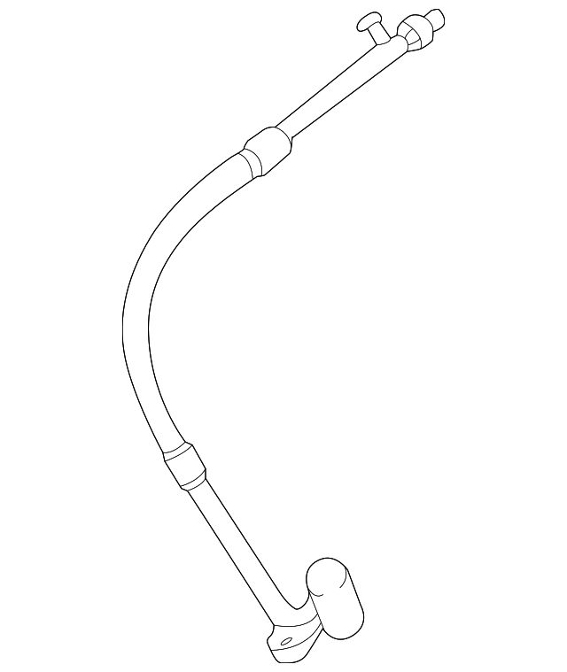 Pressure Hose - Nissan (92480-2Y900)