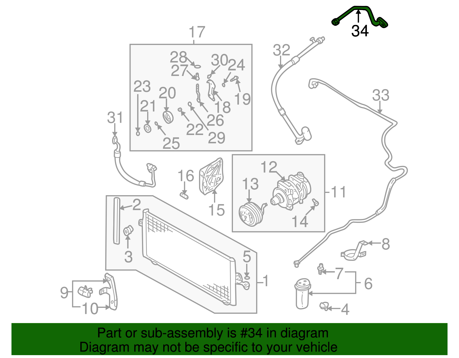 Cooler Pipe - Nissan (92450-2Y900)