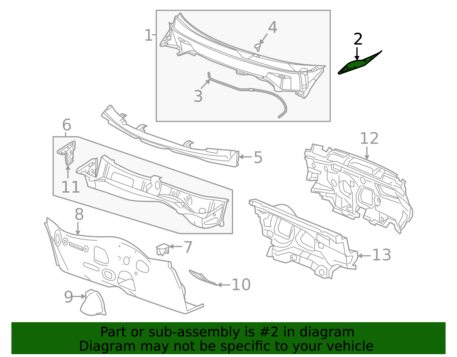 2025-2026 Chevrolet Equinox Side Cover 26562684 GM | GMPartsDirect.com