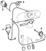 8598195 - Fuel System: Vacuum Switch for Saab: 900, 9000 Image