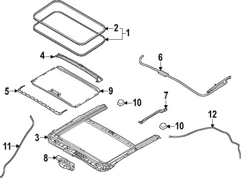 Sunroof for 2024 Mazda CX-90 #1