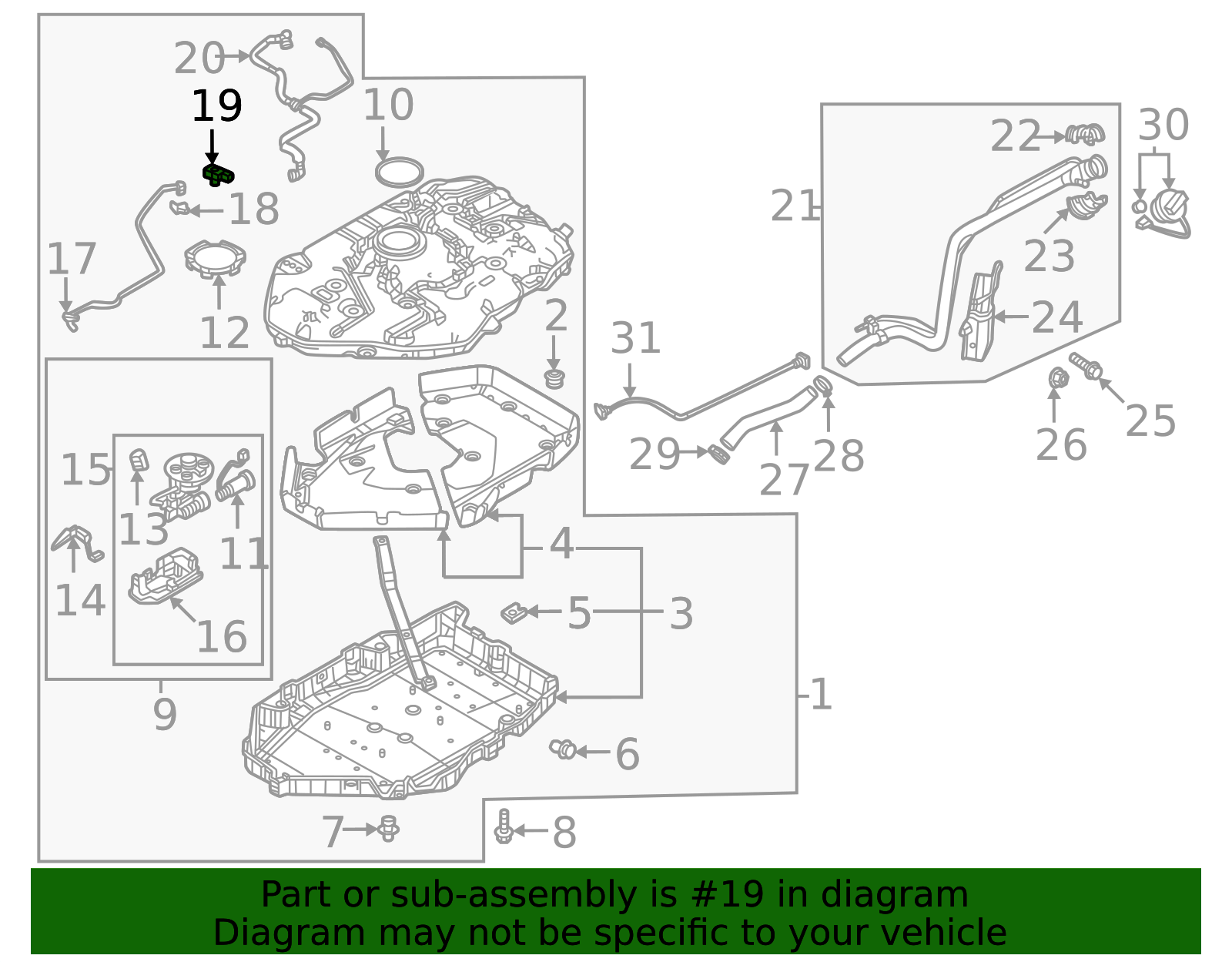 CWA2-18-215B - Fuel Pressure Sensor - 2025 Mazda CX-50 | Mazda Swag
