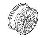 2017-2023 BMW - Wheel Alloy