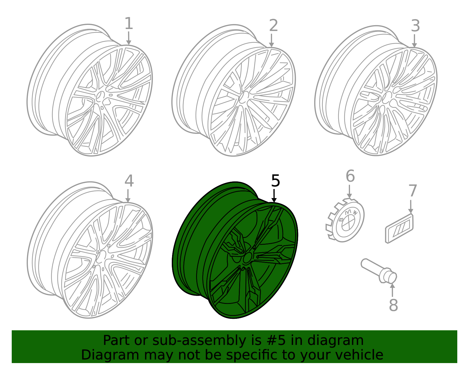 Genuine BMW 36-11-8-073-977 | 20