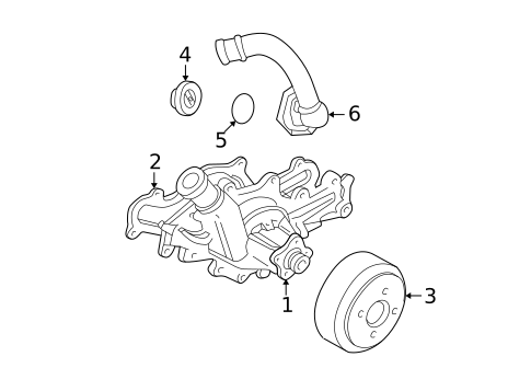 Thermostat & Housing for 2000 Ford Ranger #0