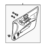 MR794547 - : Trim Panel Assembly for Mitsubishi: Galant Image