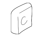 MR471434 - Body: Trim Panel Assembly Nut for Mitsubishi Image