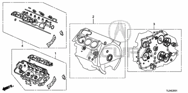 Gasket Kit (V6) for 2011 Acura TSX #0