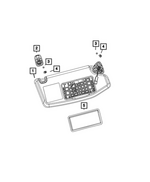 7LW40TX7AB - : Visor, Left for Mopar Image