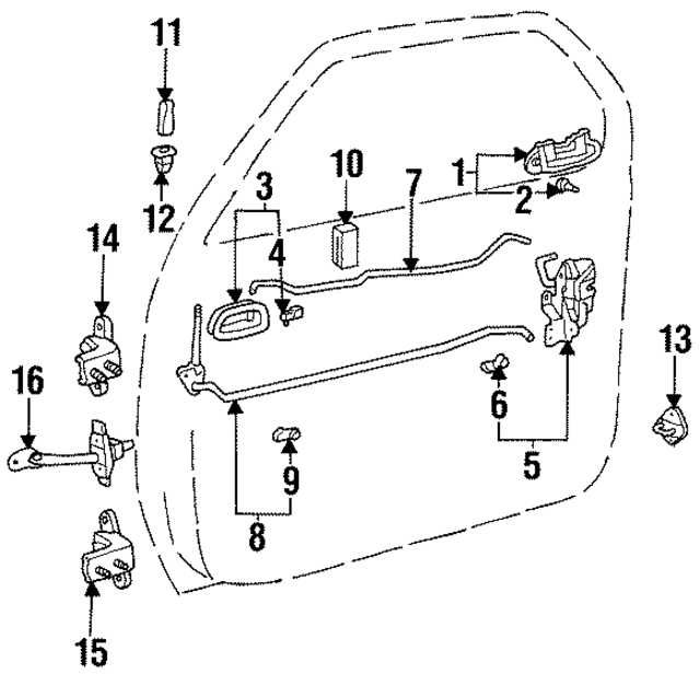 94858531 - : Lock Knob for GM Image