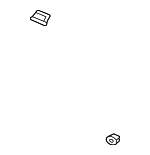 MS480003 - Body: Gate Trim Panel Grommet for Mitsubishi Image