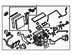 271106HN1B - HVAC: AC &amp; Heater Assembly for Infiniti Image