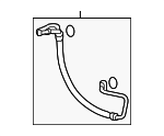 80315T5RA01 - : Discharge Hose for Honda: Fit Image