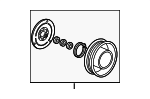 389005R7A01 - : Clutch &amp; Pulley for Honda: Fit Image