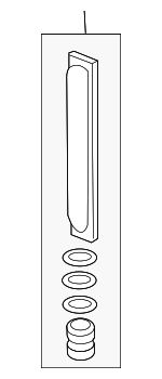 80101T6A003 - HVAC: Filter for Honda: CR-V, Fit, HR-V Image