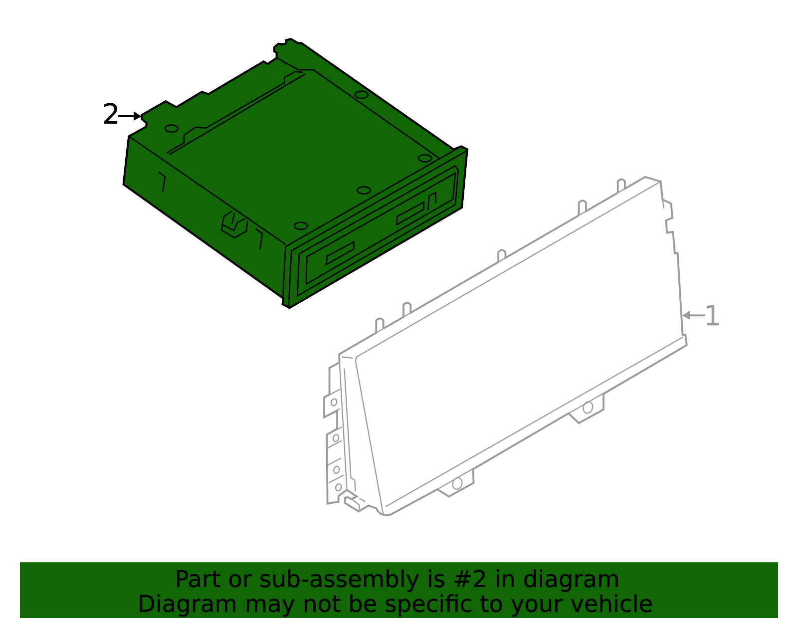 Receiver - Porsche (PAD-035-092)
