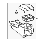 5890160660C0 - Body: Console Assembly for Lexus: LX570 Image