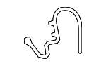 7269560160 - Body: Folding Seat Release Cable for Toyota Image