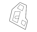 7266860030A1 - Body: Lock Bezel for Toyota: Land Cruiser Image