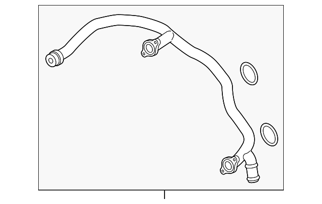 Tube - Porsche (9A7-121-071-01)