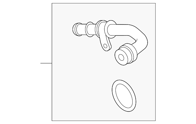 Water Pipe - Porsche (9A7-121-164-00)