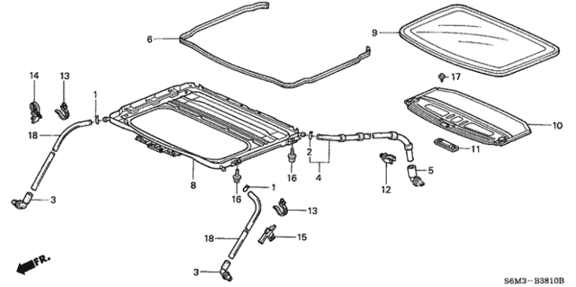 Sliding Roof for 2005 Acura RSX #0
