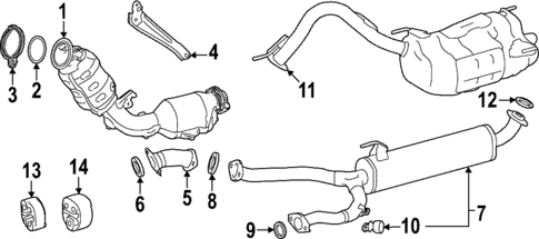 Exhaust Manifold for 2023 Lexus LX600 #0