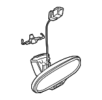 81A857511K9B9 - : Mirror Inside for Audi: A3, A3 Quattro, RS3, S3 Image