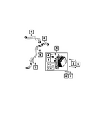 68564575AA - Cooling: Coolant Hose And Tube for Mopar Image