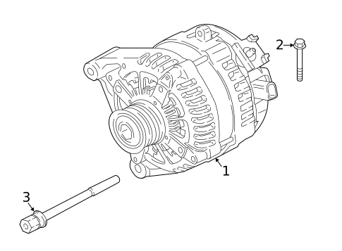 Alternator for 2018 BMW M3 #1