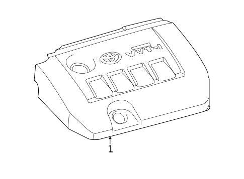 Engine Appearance Cover for 2012 Scion xD #0