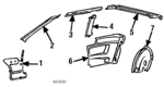 624711214002 - : Roof Trim for Toyota Image