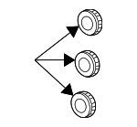 79604S5NA51ZA - : Heater Control Knob for Honda: Civic Image
