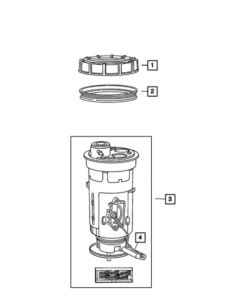 Fuel Pump and Sending Unit for 2010 Dodge Dakota #0