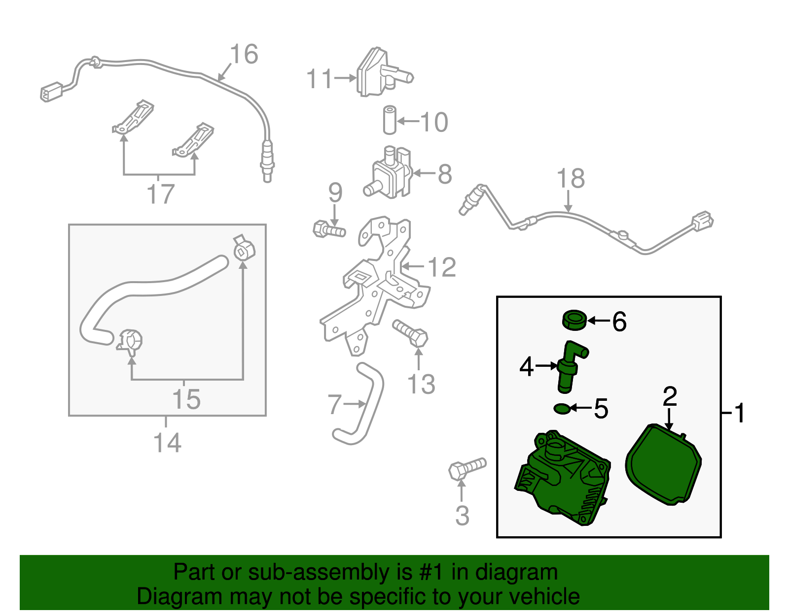 PEDD-13-570 - Oil/Air Separator 2013-2025 Mazda | Mazda