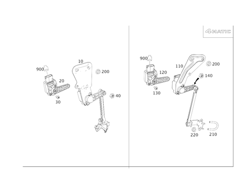 Regulation of Dynamic Headlamp Range Control, Front for 2016 Mercedes-Benz CLS63 AMG S #0