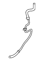 10376951 - Steering: Power Steering Return Hose for Cadillac: SRX, STS Image