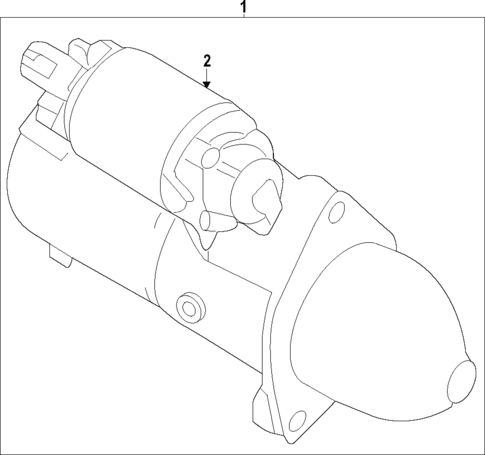 Starter for 2022 Kia Telluride #1